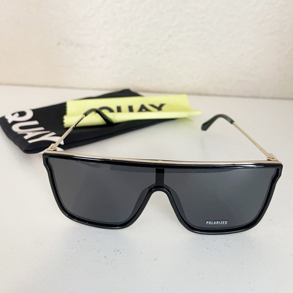 Quay Australia Black Gradient Sunglasses - Picture 5 of 15